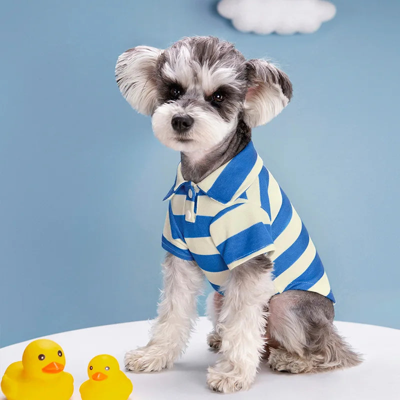 Summer Polo Shirt for Dogs and Cats - Casual Everyday Tee