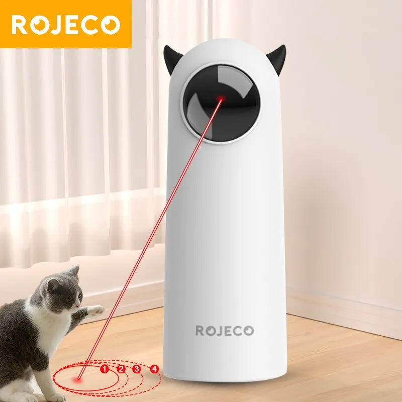 ROJECO Automatic LED Laser Cat Teasing Toy